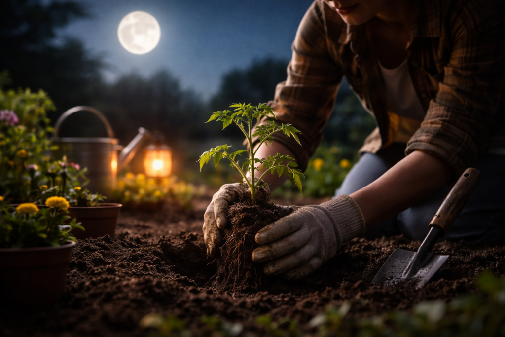 Las mejores fases de la Luna para sembrar y trasplantar plantas