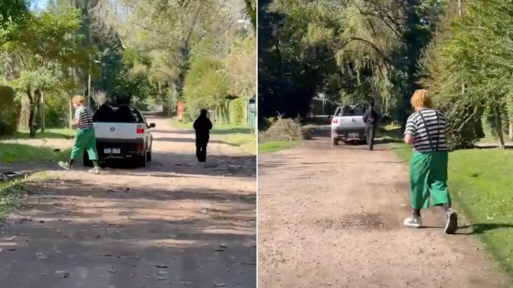 VIDEO: Policías disfrazados de payasos capturan a uno de los delincuentes más buscados