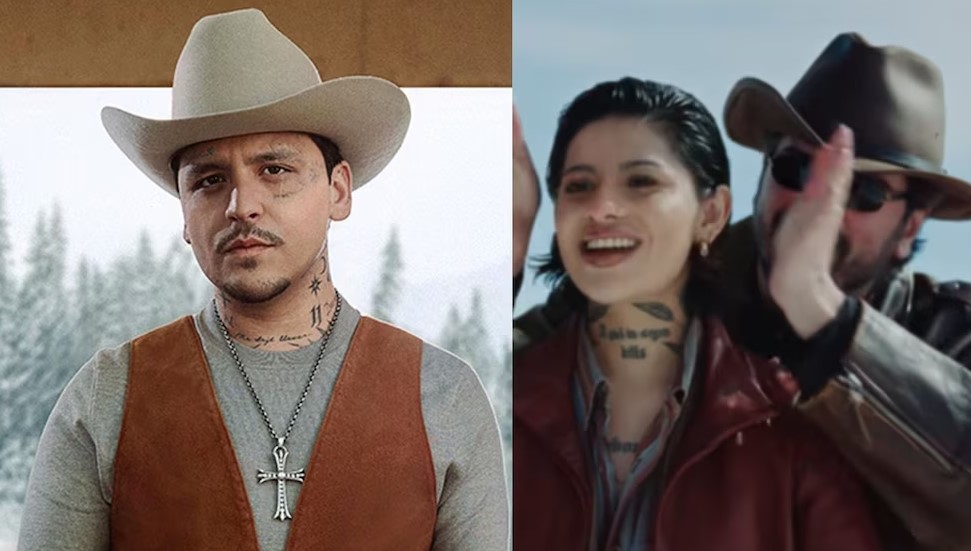 Christian Nodal retira video de TikTok tras lluvia de críticas por modelo parecida a Cazzu