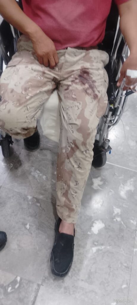 Dice que accidentalmente se pegó un tiro con un arma que ignora dónde quedó