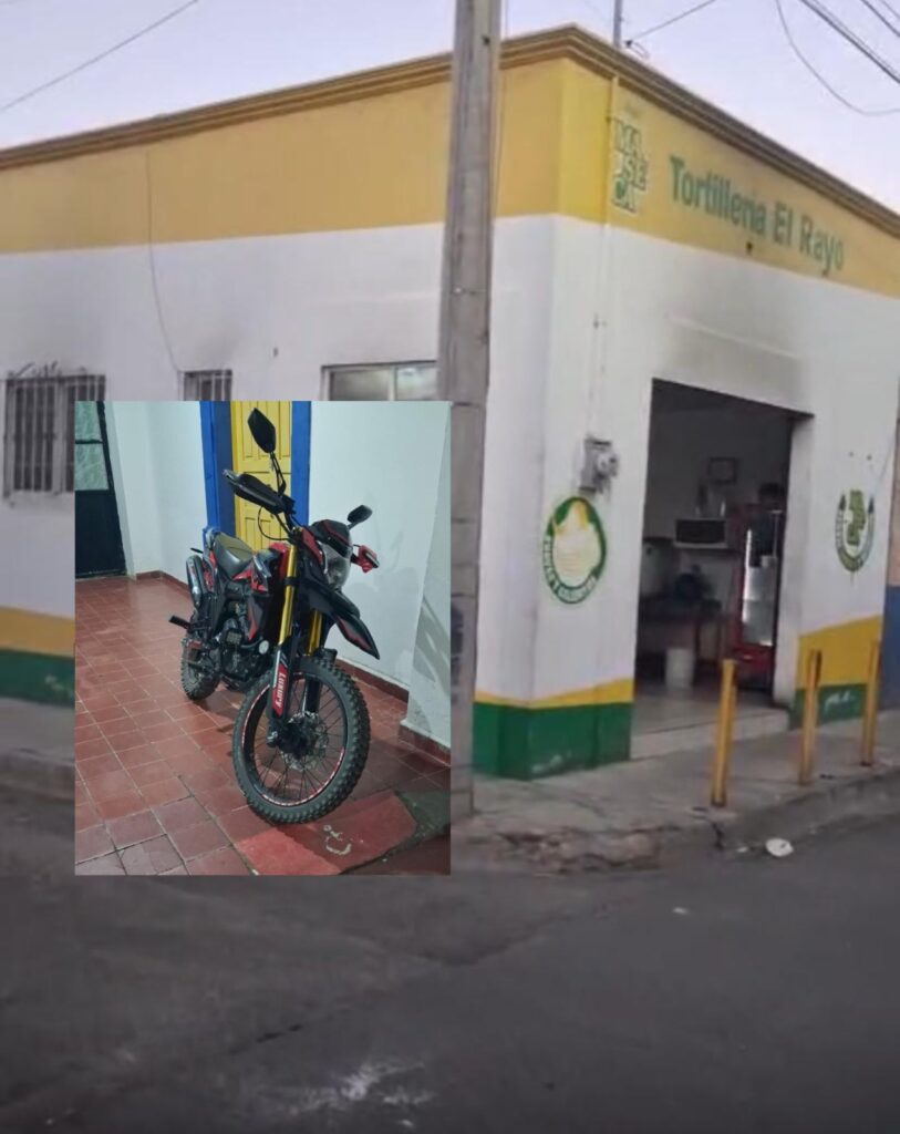 Sujeto armado de pistola asalta tortillería al amanecer