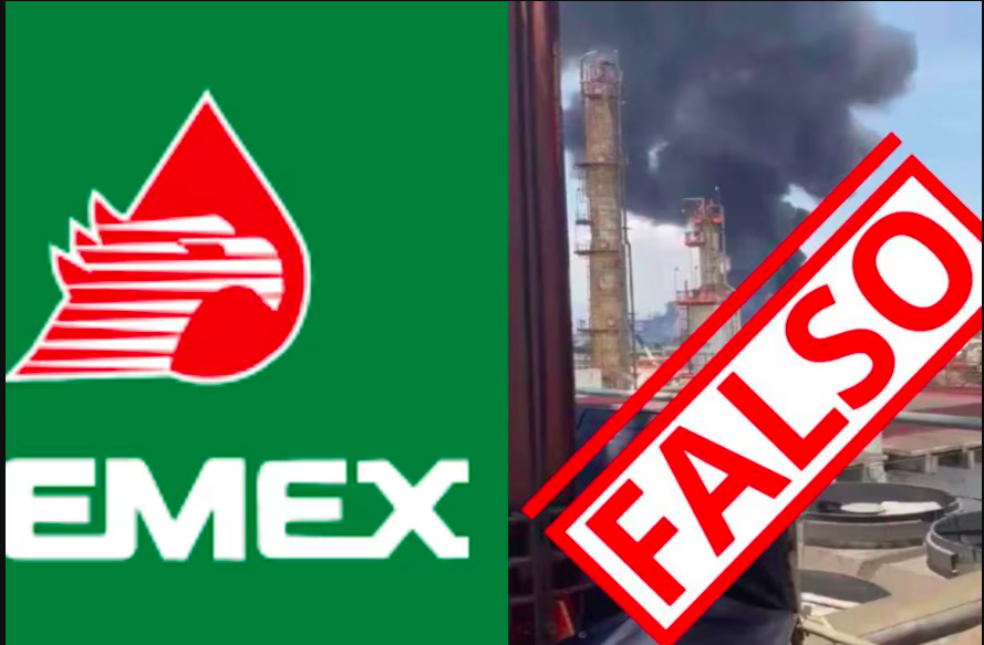 Pemex desmiente incendio en refinería de Tula