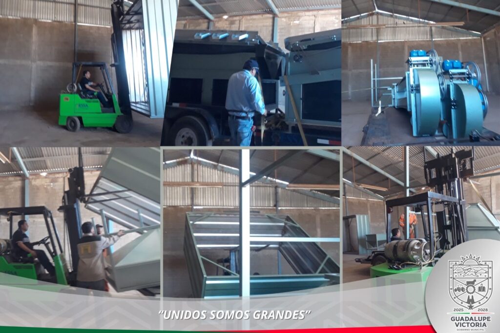 Inicia instalación de cribadora de frijol para fortalecer la producción agrícola en GV