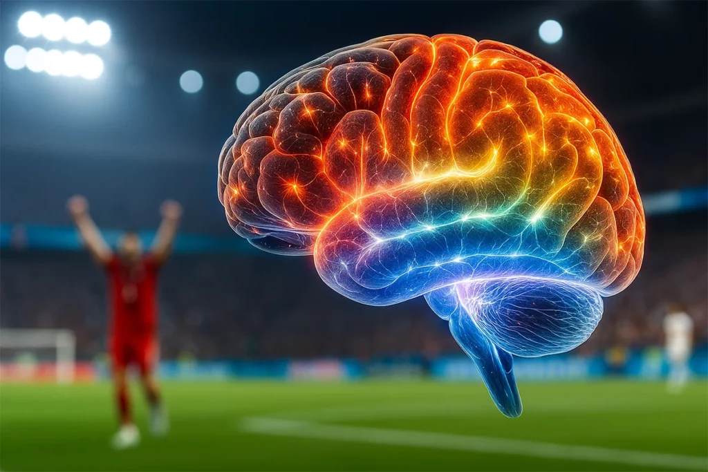 ¿Emoción por ver el Mundial? Esto es lo que le genera a tu cerebro