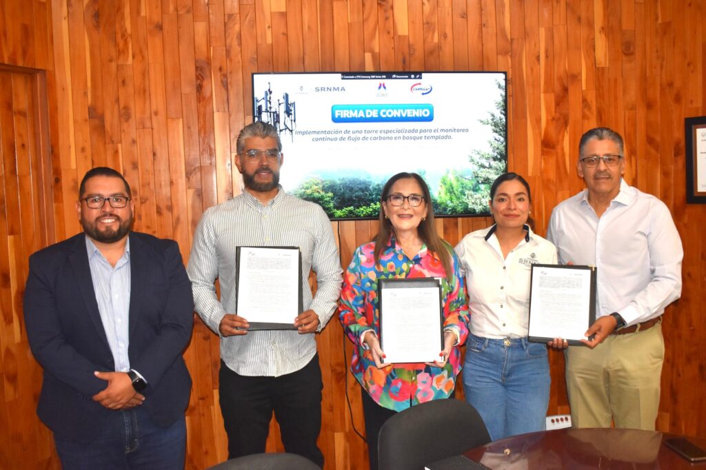 Durango instala torre para medir carbono y liderar agenda climática