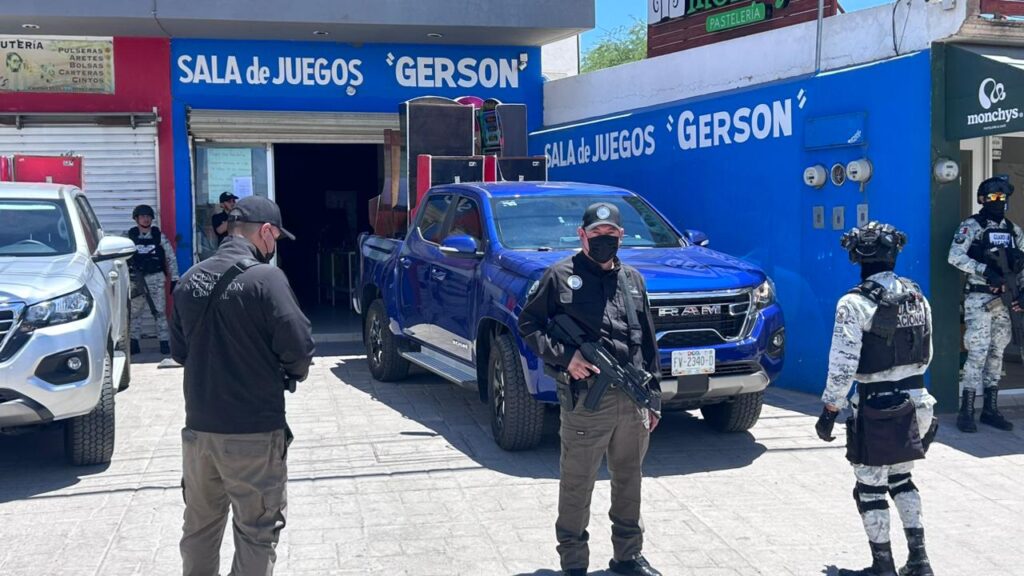 Aseguran más maquinitas en Durango; son dos negocios cateados el día de hoy