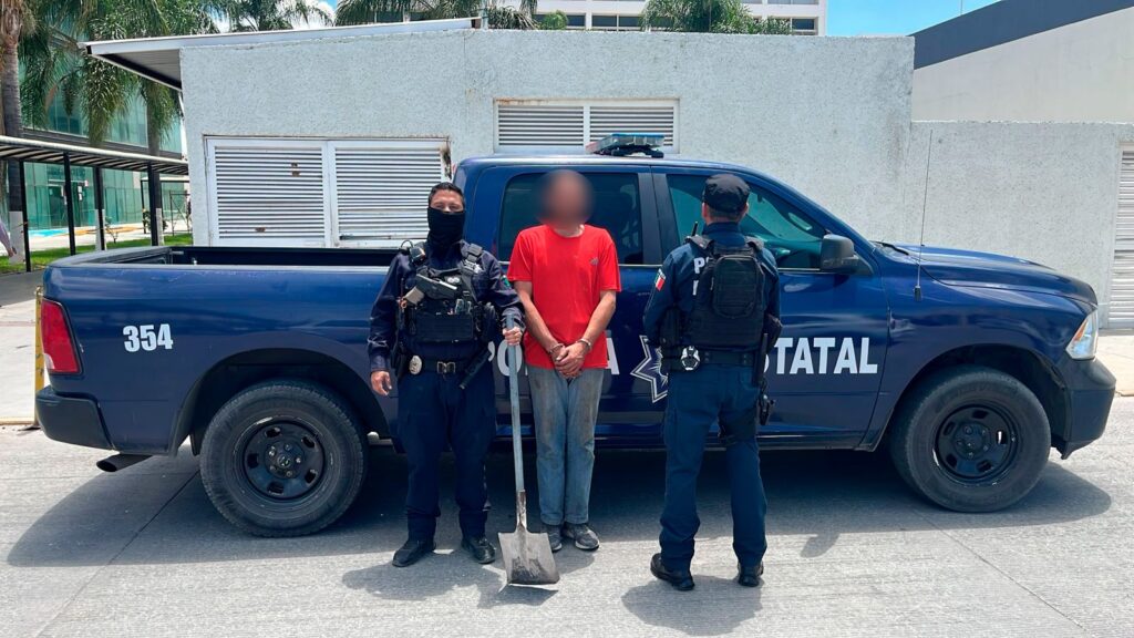 Viola sellos de la fiscalía para entrar a una casa y robar; lo detiene el operativo Dragón