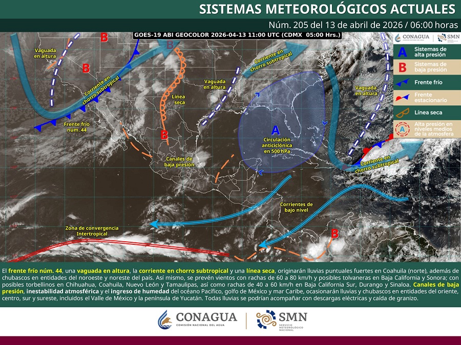 Prevén semana calurosa con lluvias aisladas en Jalisco a partir de este lunes