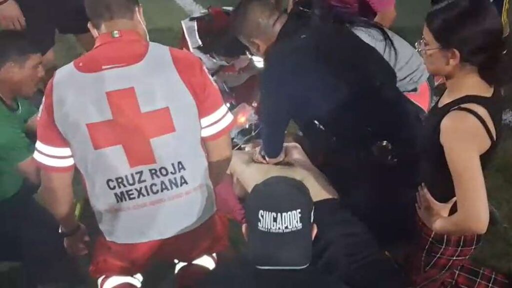 Muere hombre tras desvanecerse en campo de fútbol en Ciudad Juárez