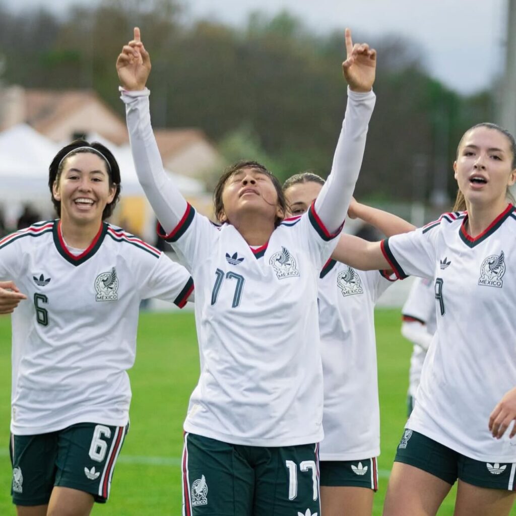 México Sub-16 Femenil Brilla en Torneo Internacional: Verónica Hurtado se luce