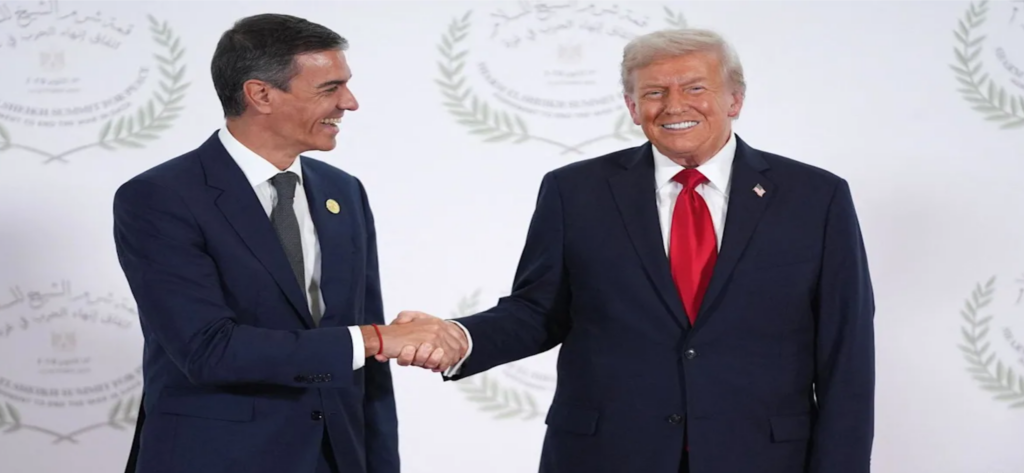 Trump critica a España pese a previsiones positivas del FMI