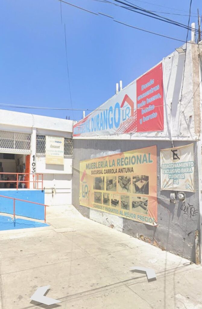 Otra victima de la mueblería La Regional
