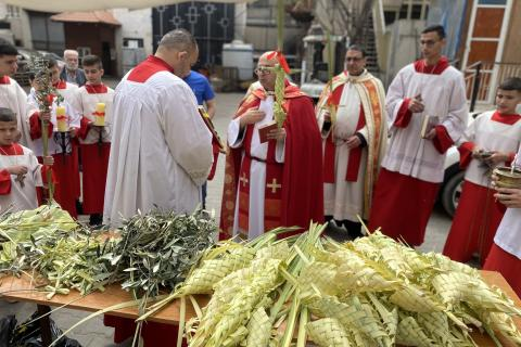 Celebraciones de Semana Santa en Jerusalén se realizan con severas limitaciones