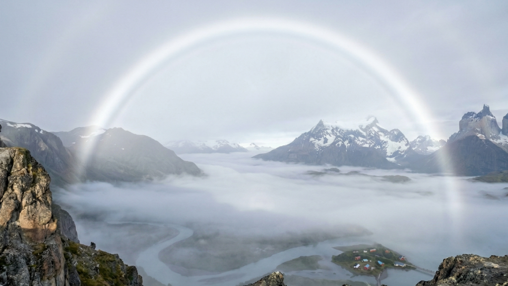 Arcoíris blancos: Un fenómeno natural fascinante