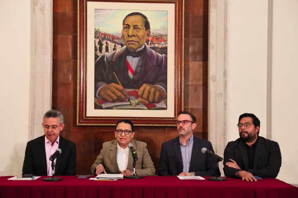 Se reducen a la mitad los bloqueos carreteros en México, asegura Rosa Icela Rodríguez