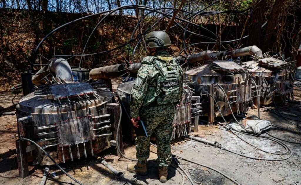 Laboratorios de «meta» en la sierra, fue un verdadero golpe a la delincuencia