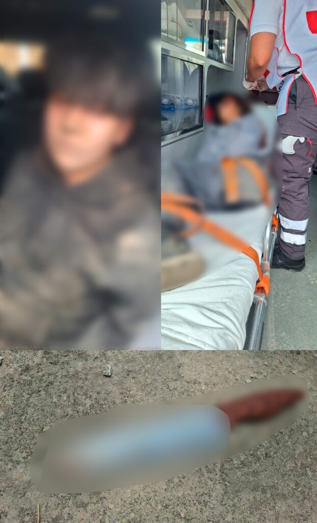 Estudiante de secundaria atacó con arma blanca a dos compañeras de escuela