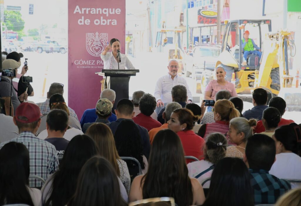 Inicia Betzabé Martínez obra para atender drenaje colapsado en avenida Madero