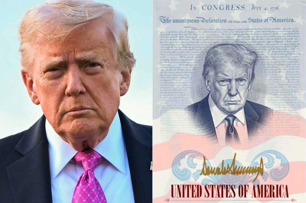 Pasaportes de Estados Unidos tendrán la imagen de Donald Trump
