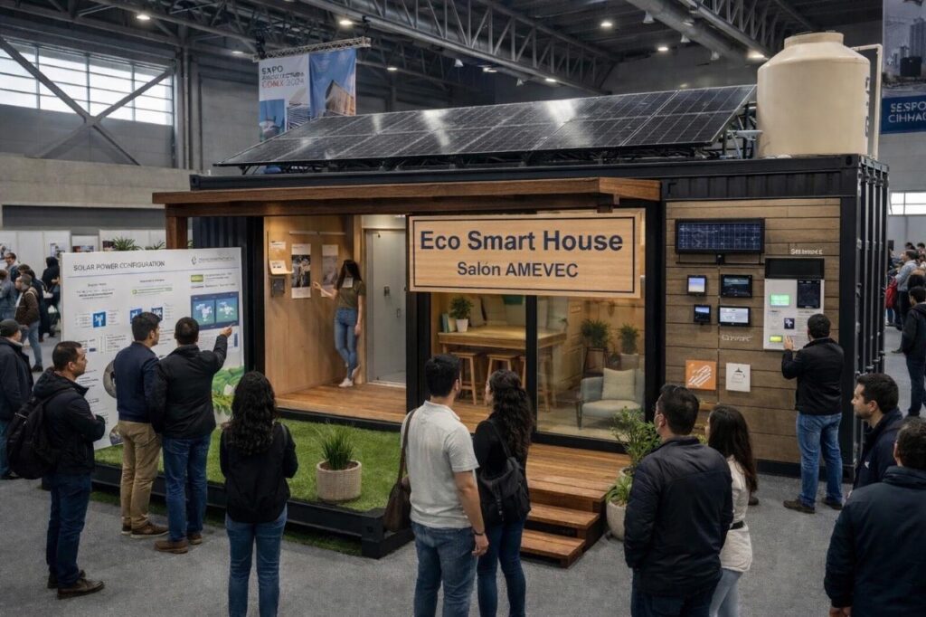 Eco Smart House propone experiencia inmersiva de construcción sustentable en EXPO CIHAC