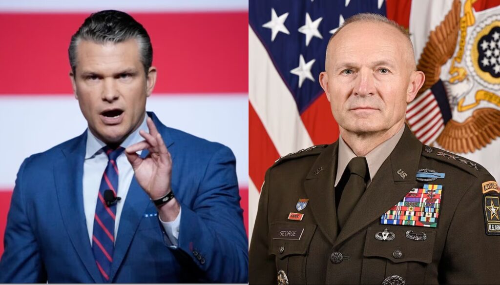 Pete Hegseth solicita la renuncia inmediata del jefe del Ejército Randy George