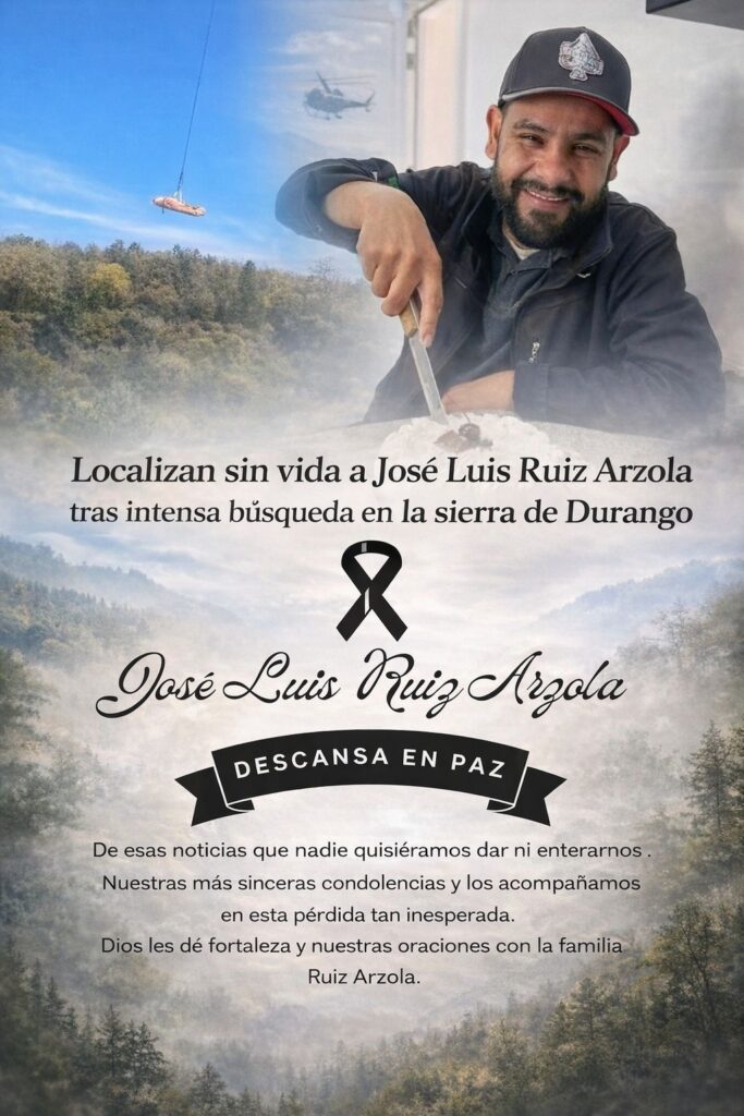 Hoy llega el cuerpo de José Luis Ruiz, fue dificil rescatarlo