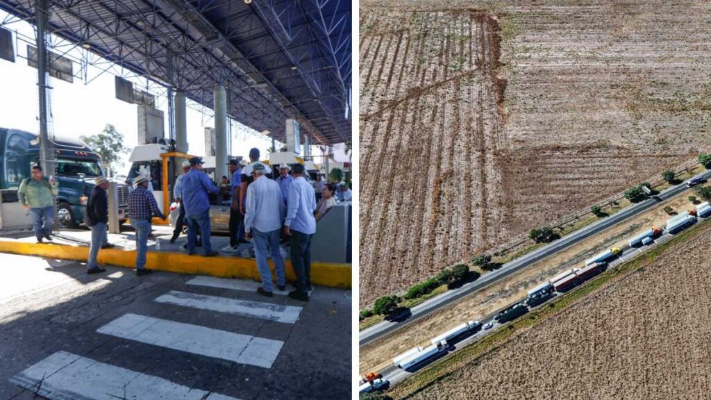 Transportistas y agricultores convocan paro nacional el 6 de abril: carreteras clave afectadas