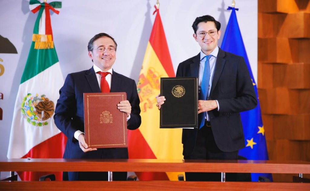 SRE confirma nueva etapa en vínculos entre México y España