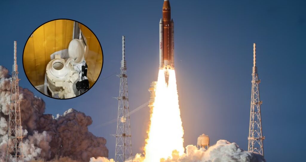 Primer contratiempo en Artemis II: Falló el baño de la nave