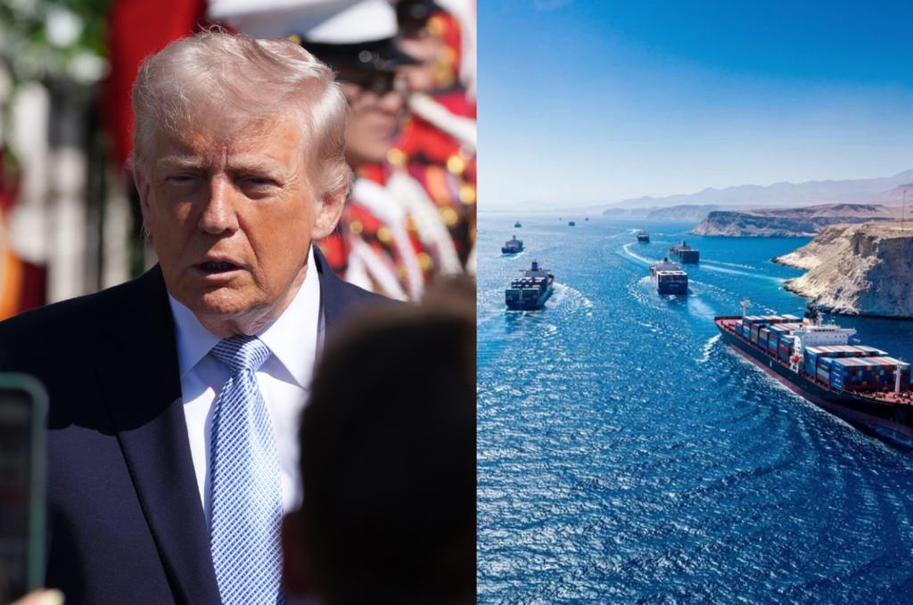 Trump acusa a Irán de interferir en rutas clave del petróleo