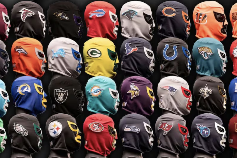 Lucha libre mexicana conquista a la NFL: lanzan máscaras oficiales para los 32 equipos