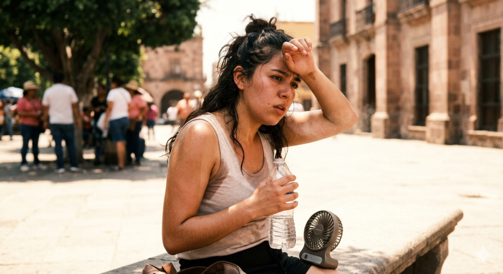 Altas temperaturas en México: Síntomas de un golpe de calor y cómo evitarlo