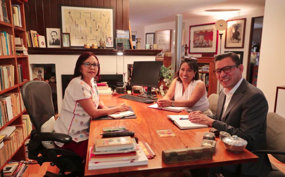 Leticia Ramírez encabeza reunión con subsecretarios del Bienestar