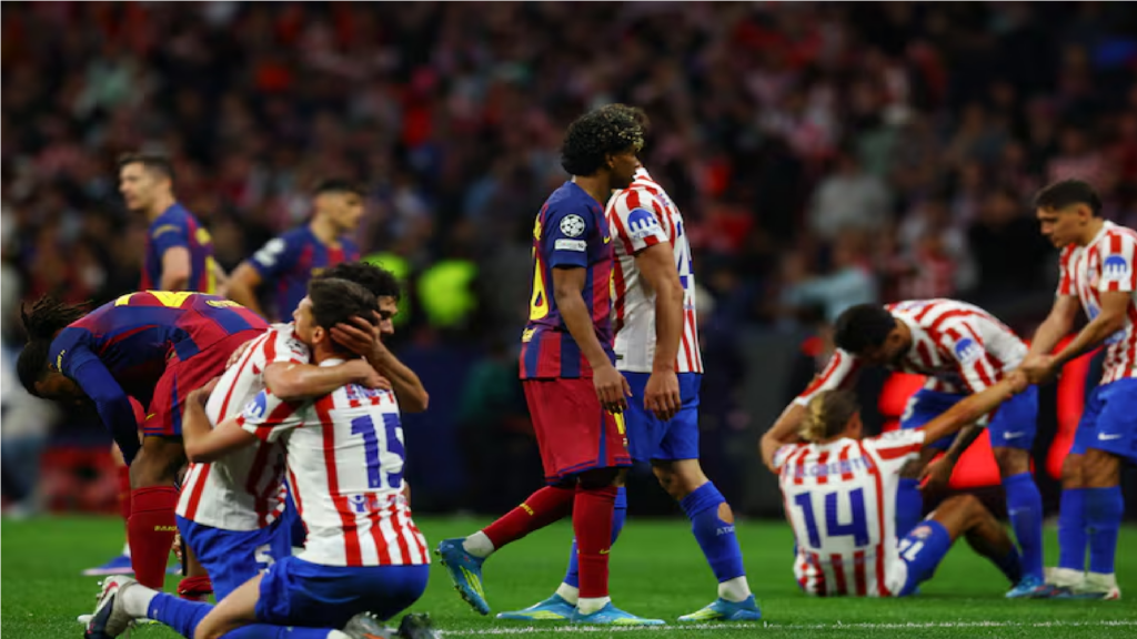 Barcelona queda fuera de Champions tras caer ante Atlético de Madrid