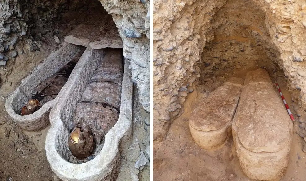 Descubren en Egipto una momia que guardaba un fragmento de la Ilíada de Homero