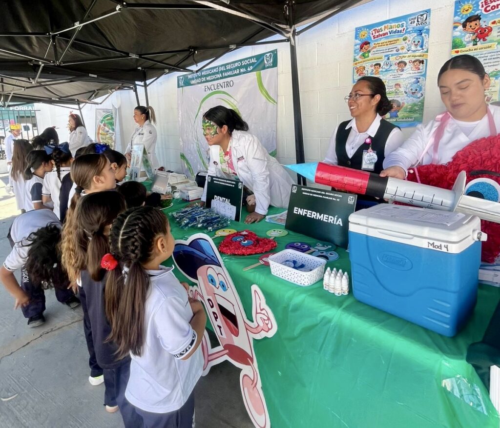 IMSS impulsa salud infantil en Durango; más de 2 mil niñas y niños reciben atención preventiva