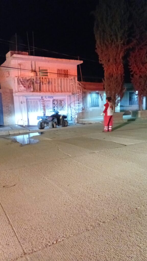 Denuncia mujer que la cuatrimoto en la que se accidentó Edgar Adrián se la robó a ella
