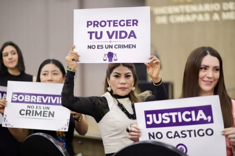 Chiapas aprueba la “Ley Petrona” y reconoce la legítima defensa de mujeres ante agresiones