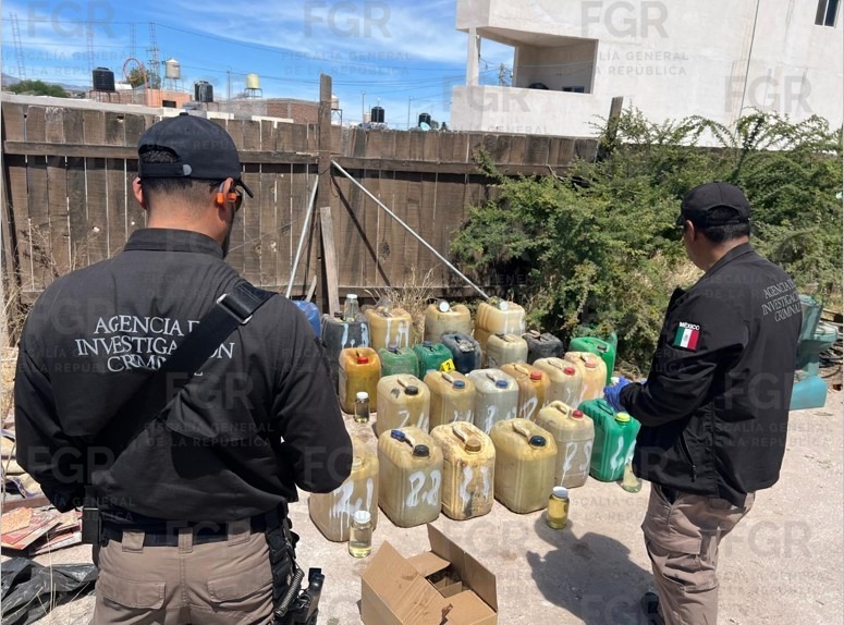 La FGR asesta un golpe al huachicol en Santiago Papasquiaro