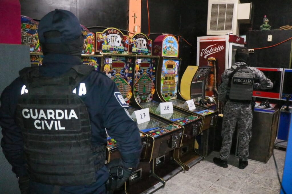 Aseguran 53 maquinitas tragamonedas en Tlajomulco; intensifican operativos