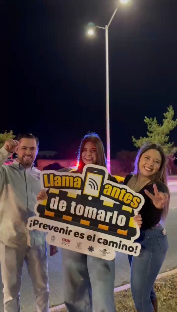 Más de 100 jóvenes salen a las calles en Durango para promover prevención y cultura de cuidado