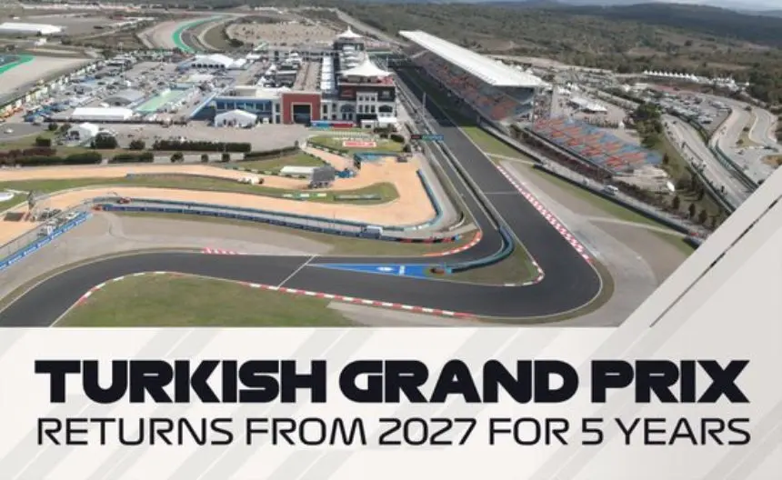 F1 regresa a Turquía en 2027 con contrato de cinco años