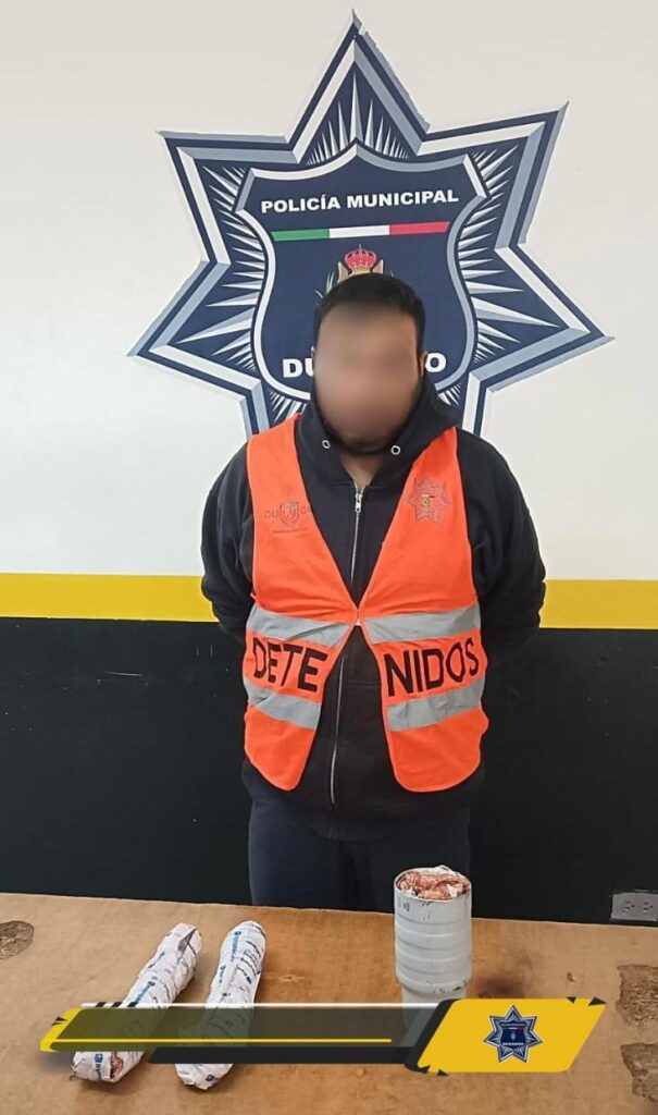 Mal empleado de maquiladora detenido al sorprenderlo cuando robaba