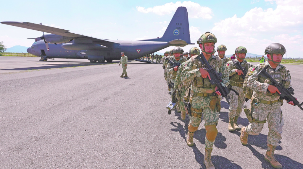 Sheinbaum solicita al Senado salida de militares mexicanos
