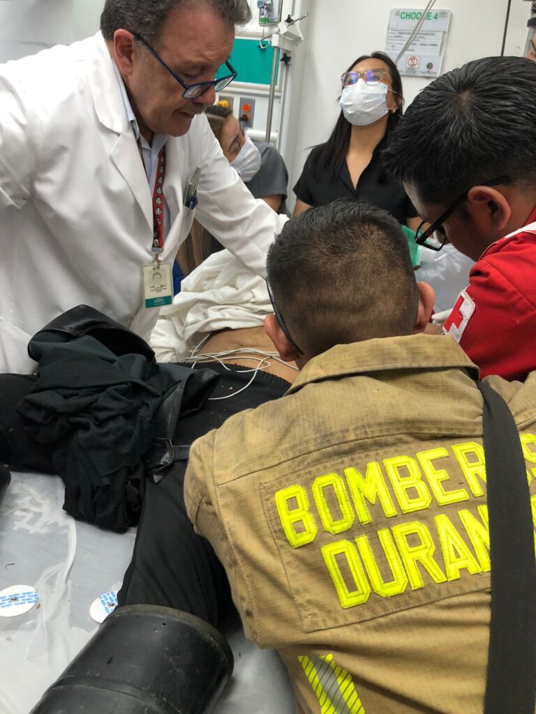 Brazo de menor atrapado en un molino cuando trabajaba en negocio de Durango