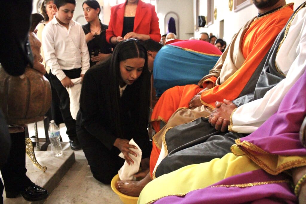 Guadalupe Victoria vive con solemnidad el inicio del Triduo Pascual