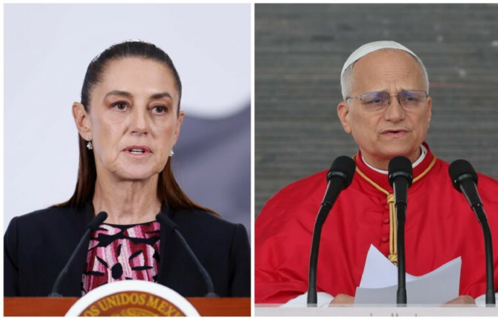 Sheinbaum respalda al Papa León XIV y llama a la paz en Medio Oriente