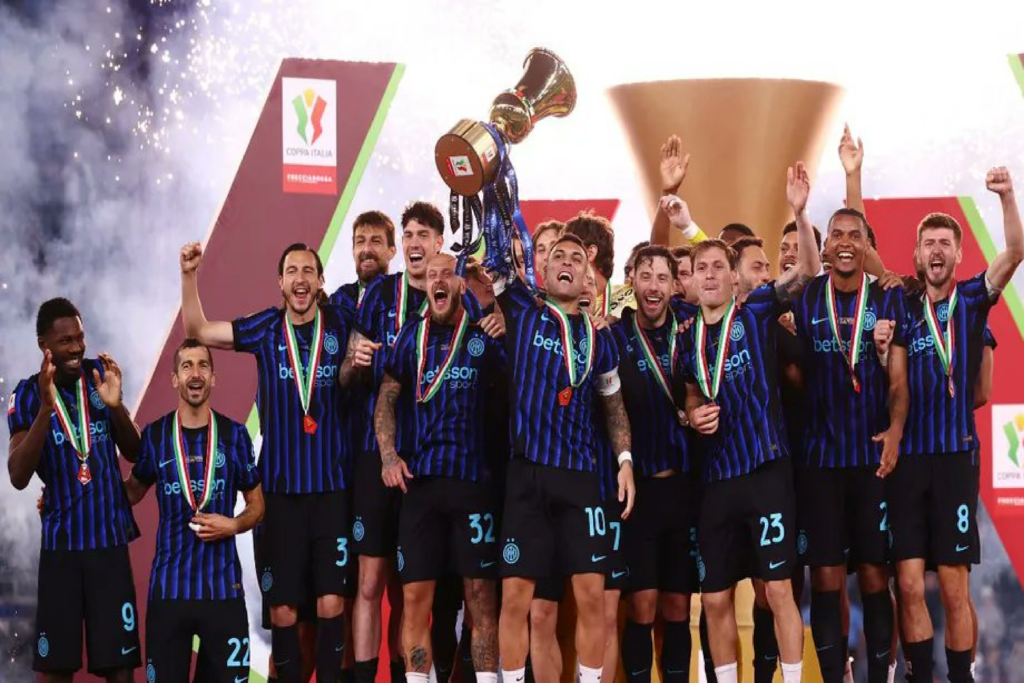 Inter derrota a Lazio y se corona campeón de la Coppa Italia