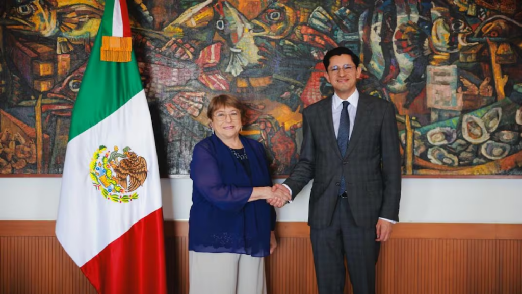 SRE respalda candidatura de Bachelet a la Secretaría General de la ONU