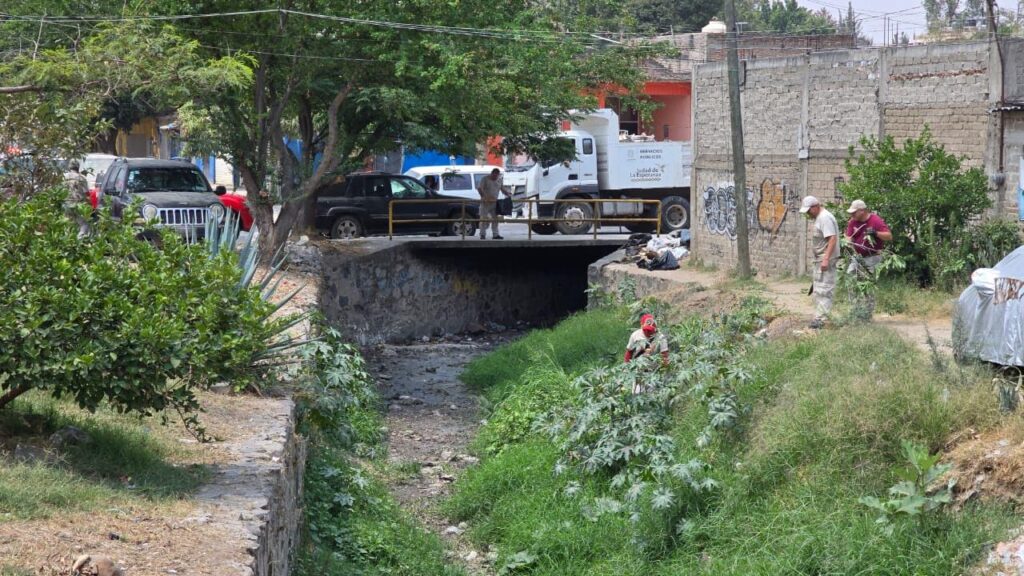 Tlaquepaque reporta avance del 99% en desazolve de canales y arroyos previo al temporal